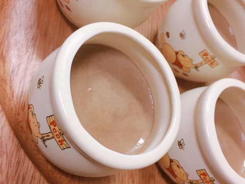 粉ミルクで!ほろ苦プリン